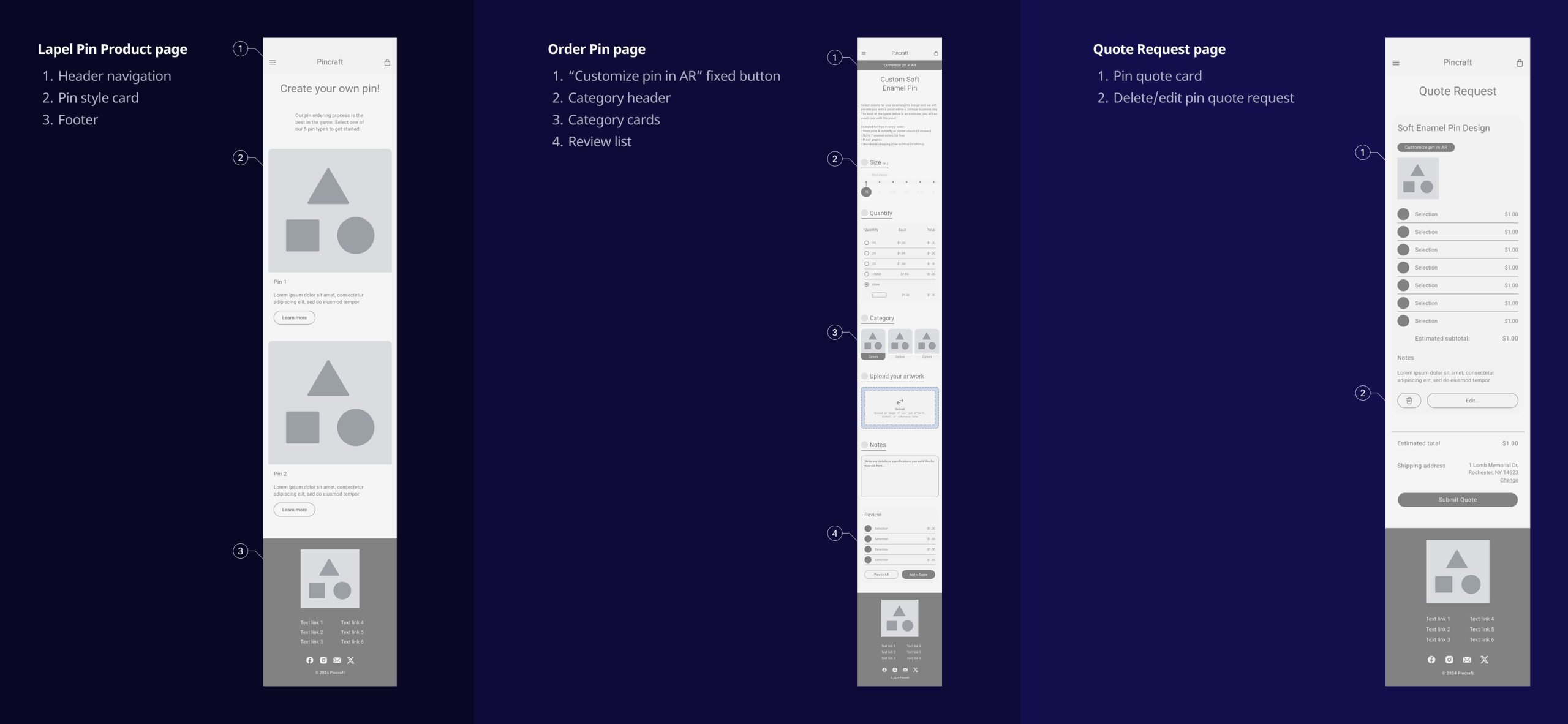 Wireframes
